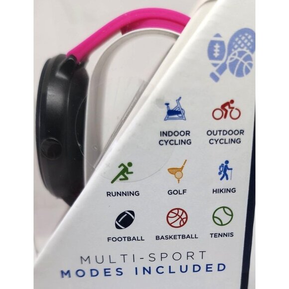 iTech Fusion 2 Smartwatch: Durable & Lightweight | Hot Pink Band | Android & iOS - Picture 13 of 16